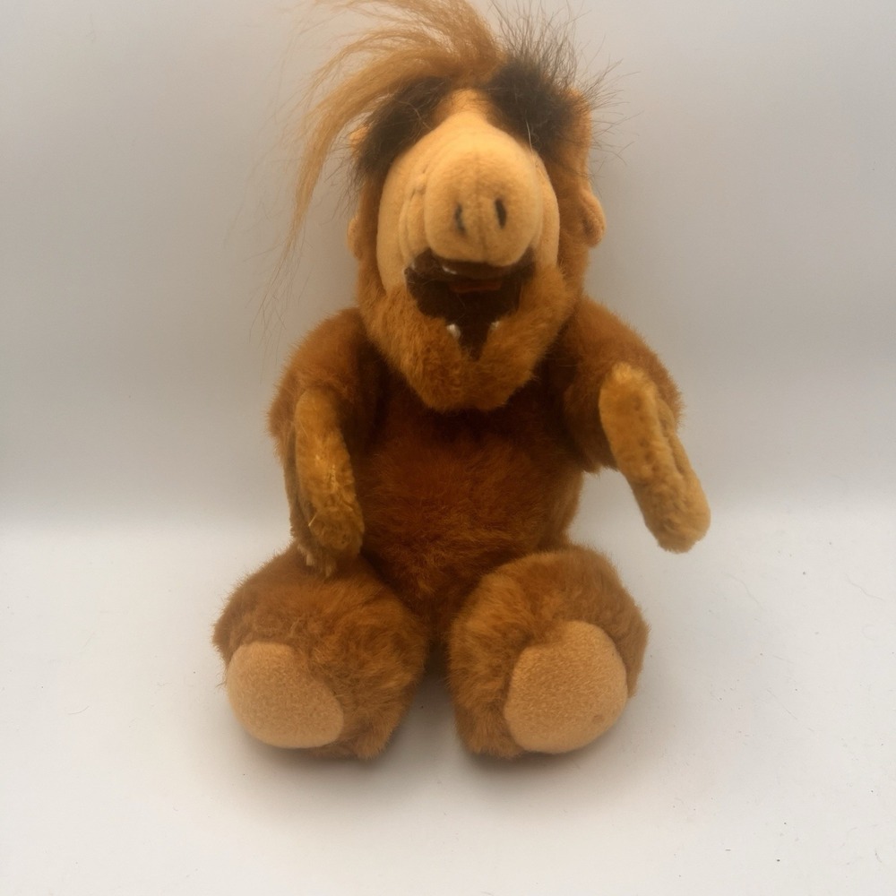 Vintage Coleco 1987 Alien Production ALF 80s Sitcom Puppet Plush Doll 8"